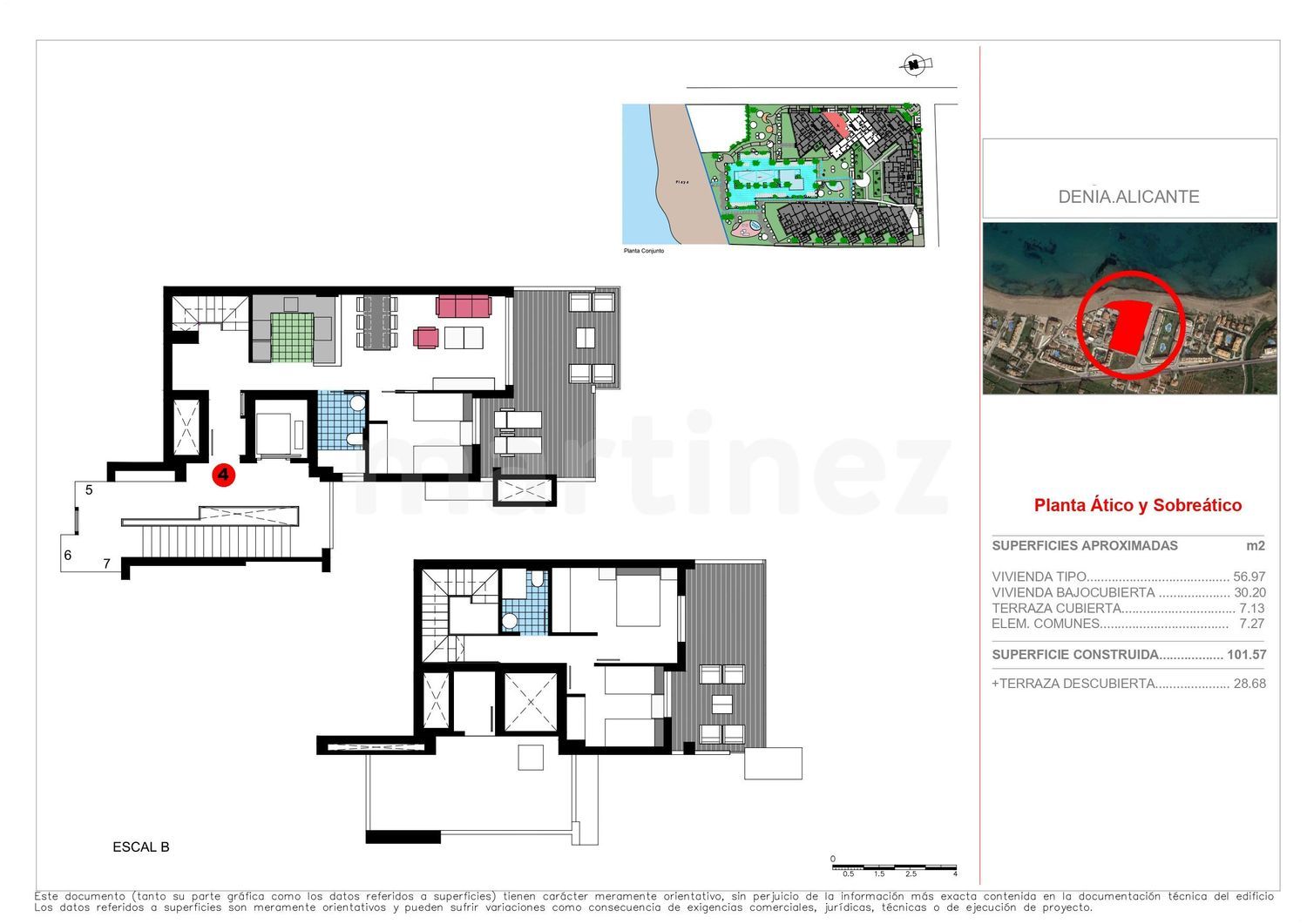atico en denia · les-marineslas-marinas 625000€