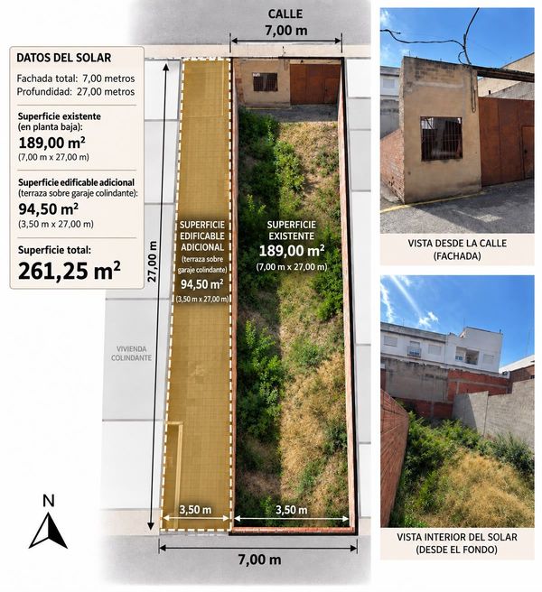 Terreno / Urbano (solar) En Venta