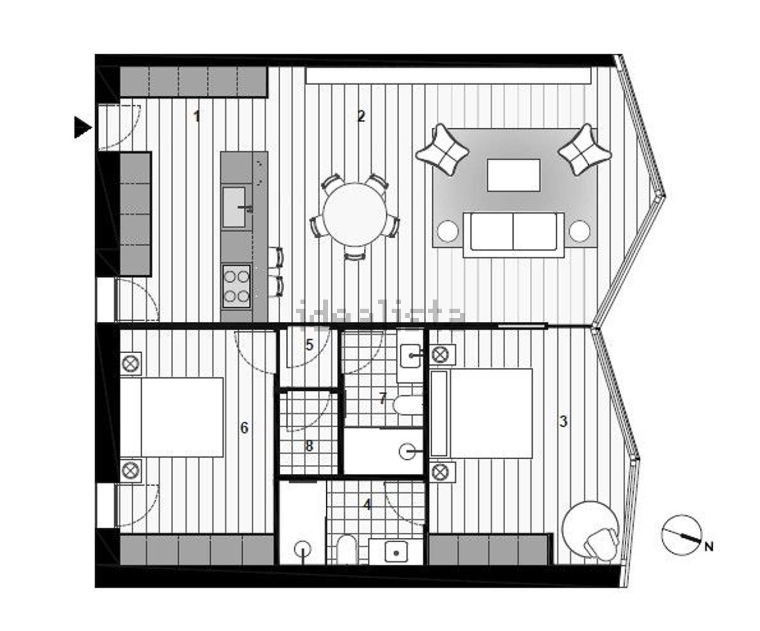Appartement 1 chambres à vendre à Andorra la Vella, Andorre-la-Vieille · 51 sur 60