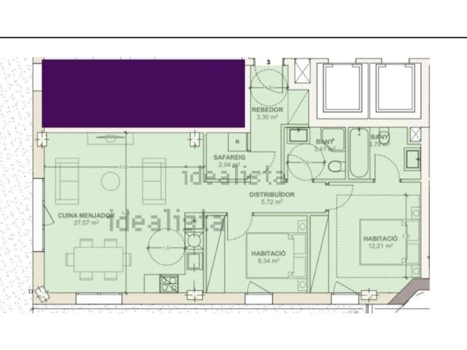 2-bedroom flat for sale in Encamp · 40 of 53