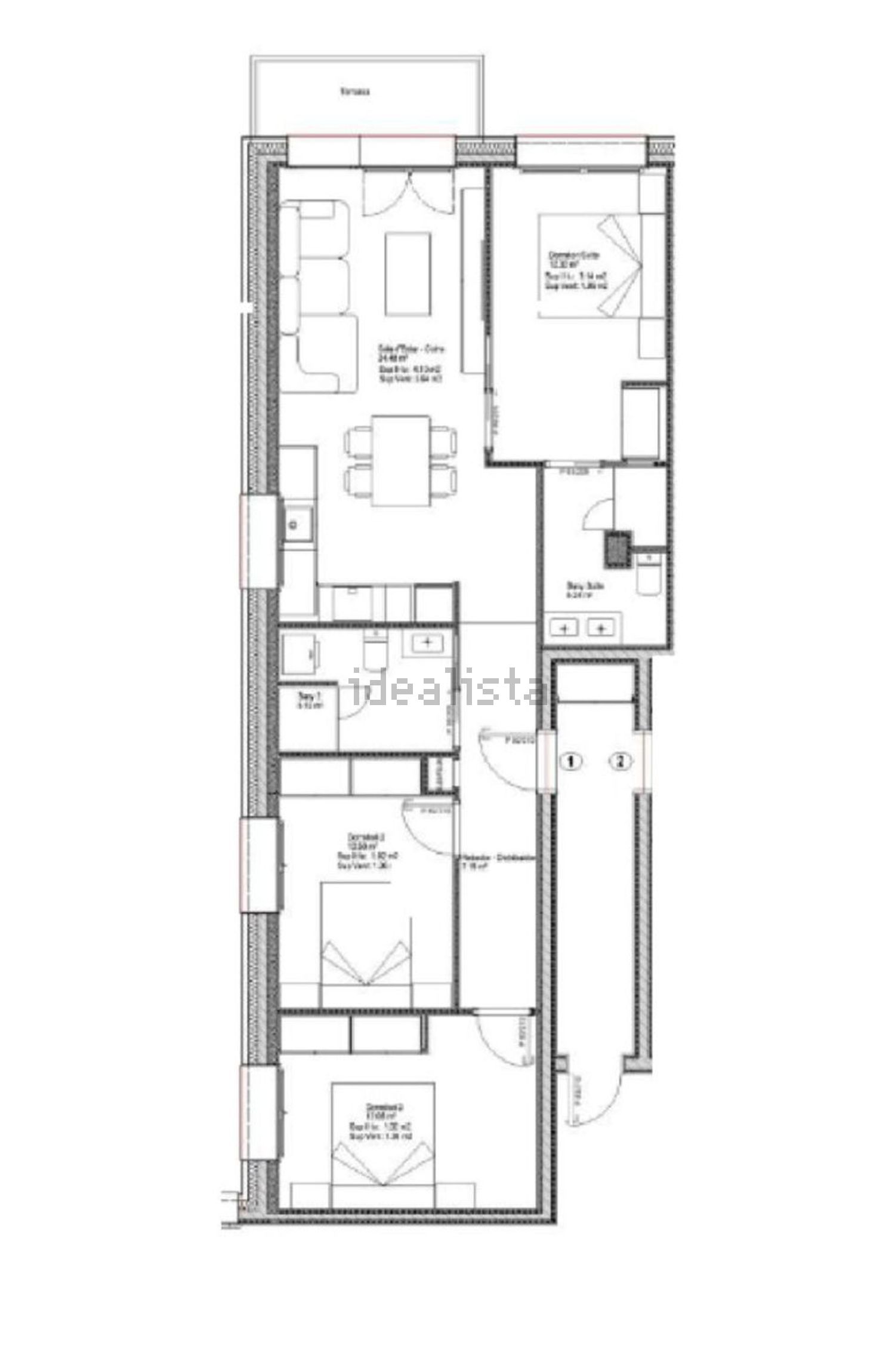 3-bedroom penthouse for sale in Aixirivall, Sant Julià de Lòria · 2 of 4