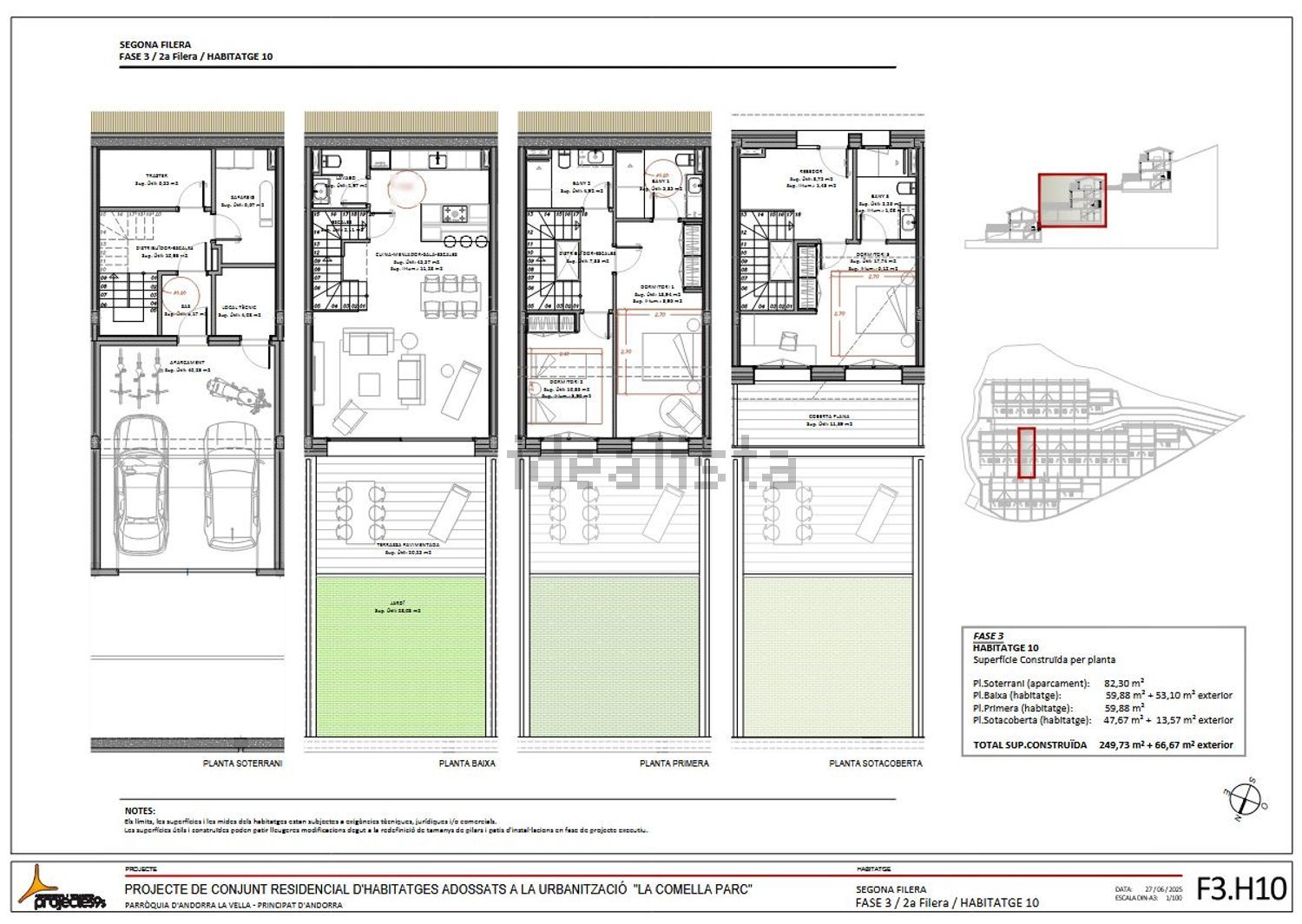 Casa adossada de 3 habitacions en venda a Andorra la Vella · 26 de 31