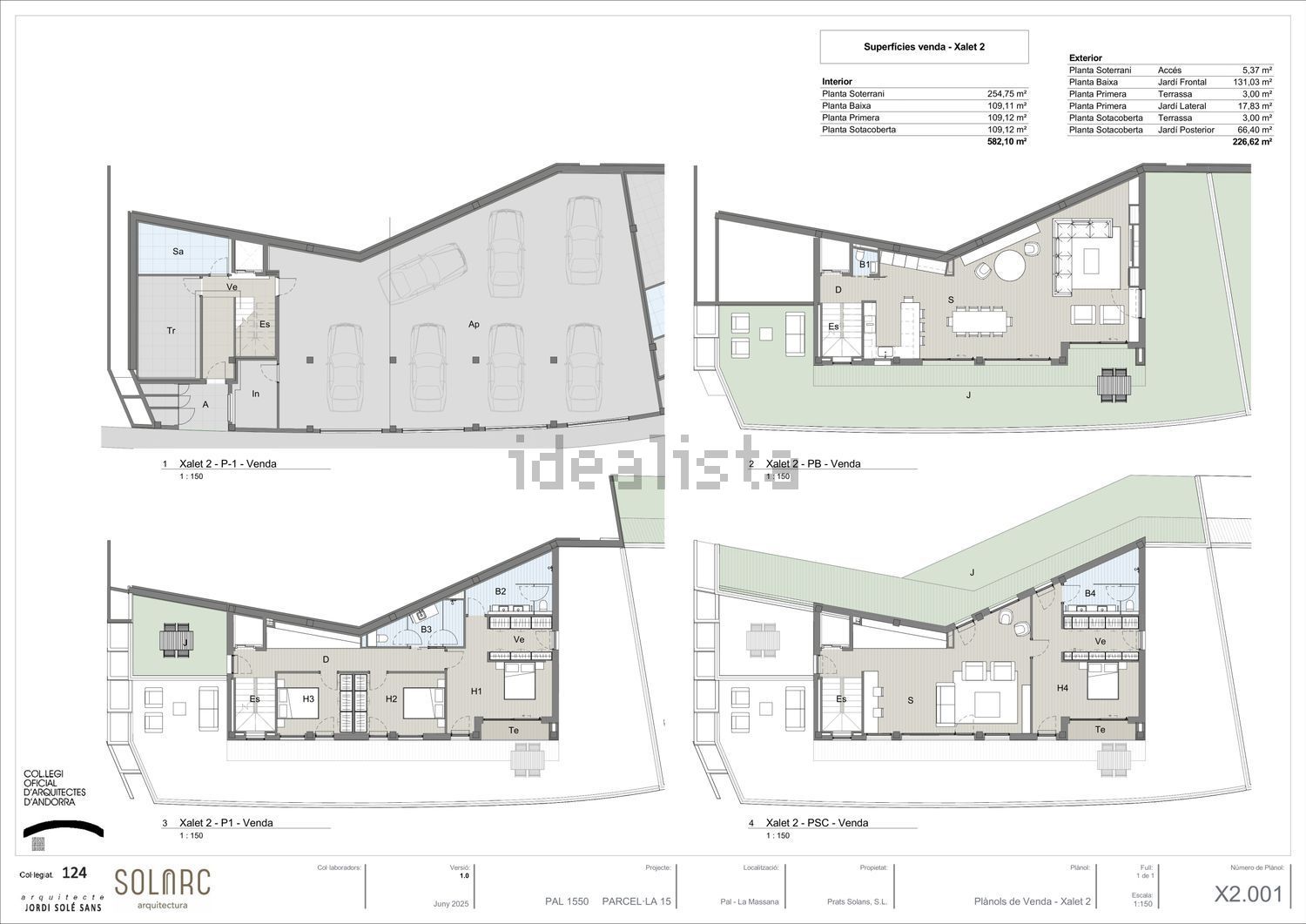 Casa adossada de 4 habitacions en venda a La Massana · 36 de 60