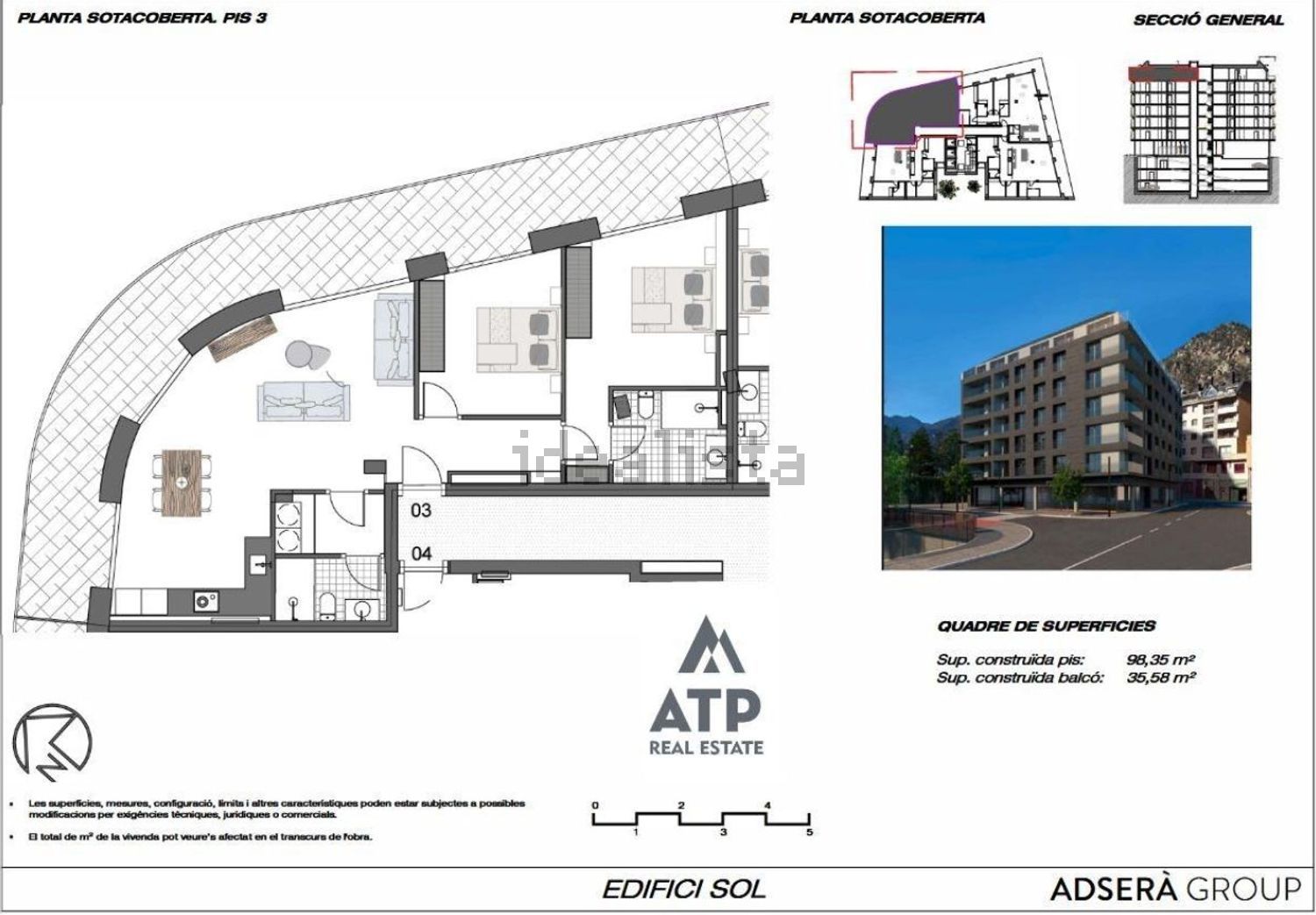 2-bedroom penthouse for sale in Andorra la Vella · 12 of 14