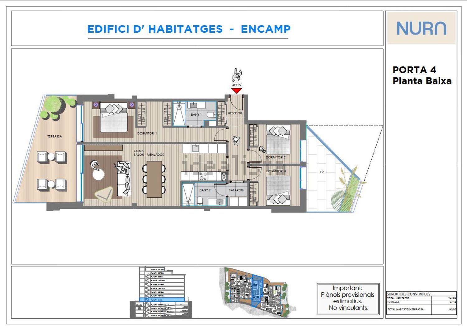 3-bedroom flat for sale in Encamp · 32 of 34