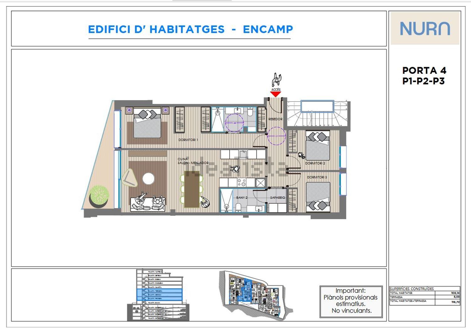 3-bedroom flat for sale in Encamp · 45 of 47