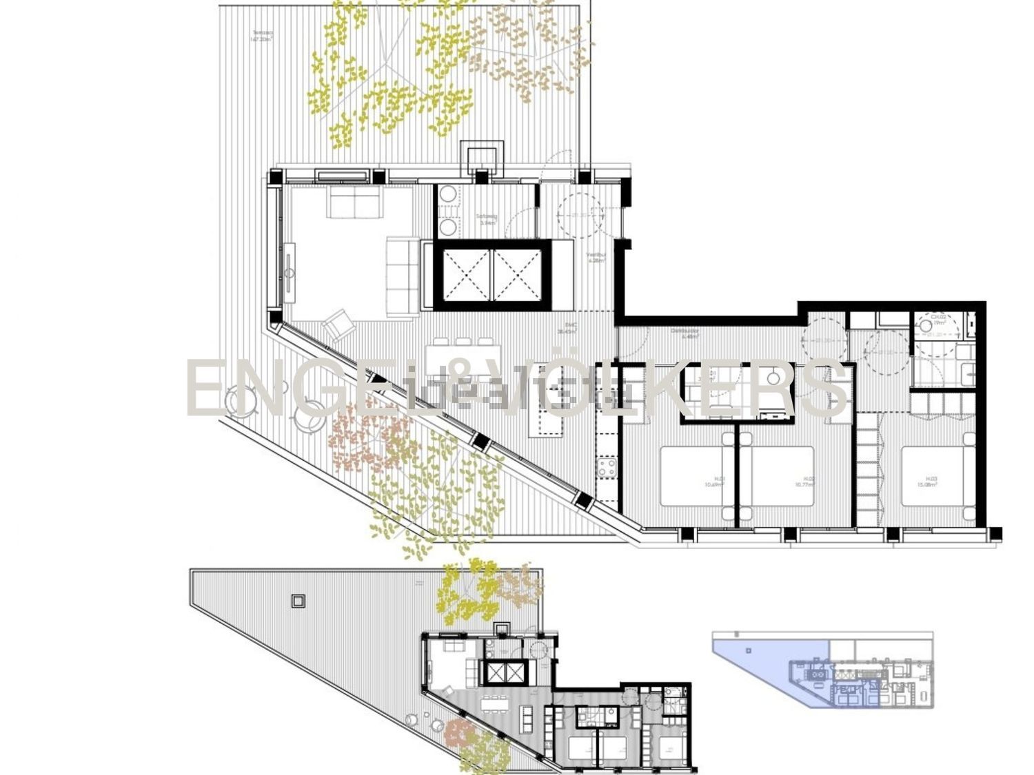 3-bedroom penthouse for sale in Encamp · 51 of 57