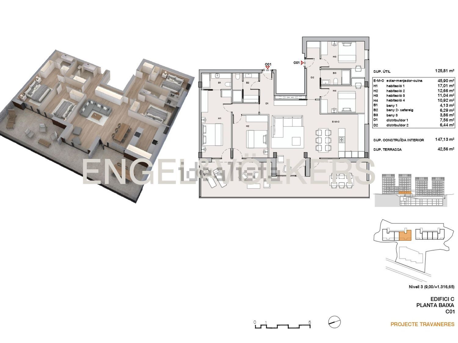 4-bedroom flat for sale in Encamp · 19 of 21