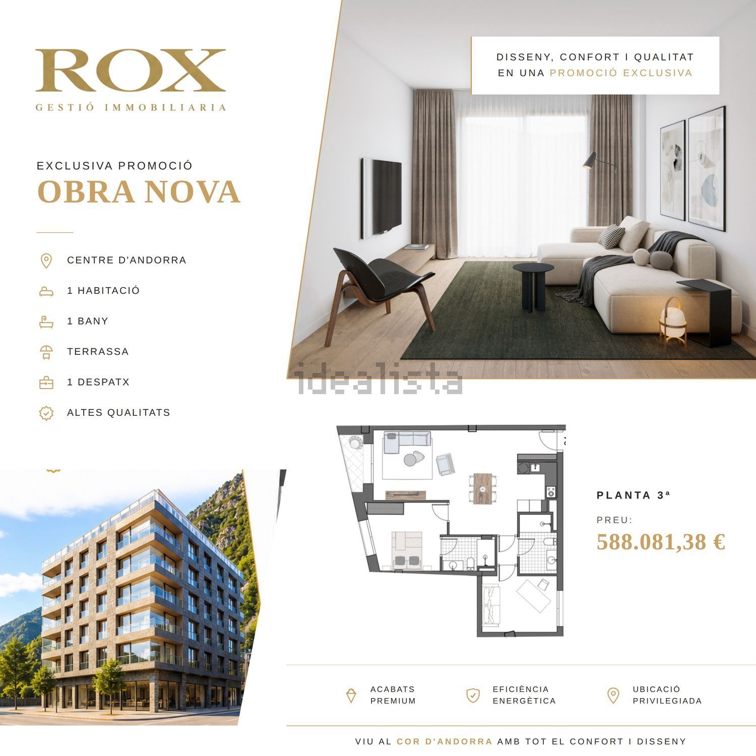 2-bedroom flat for sale in Andorra la Vella · 2 of 51