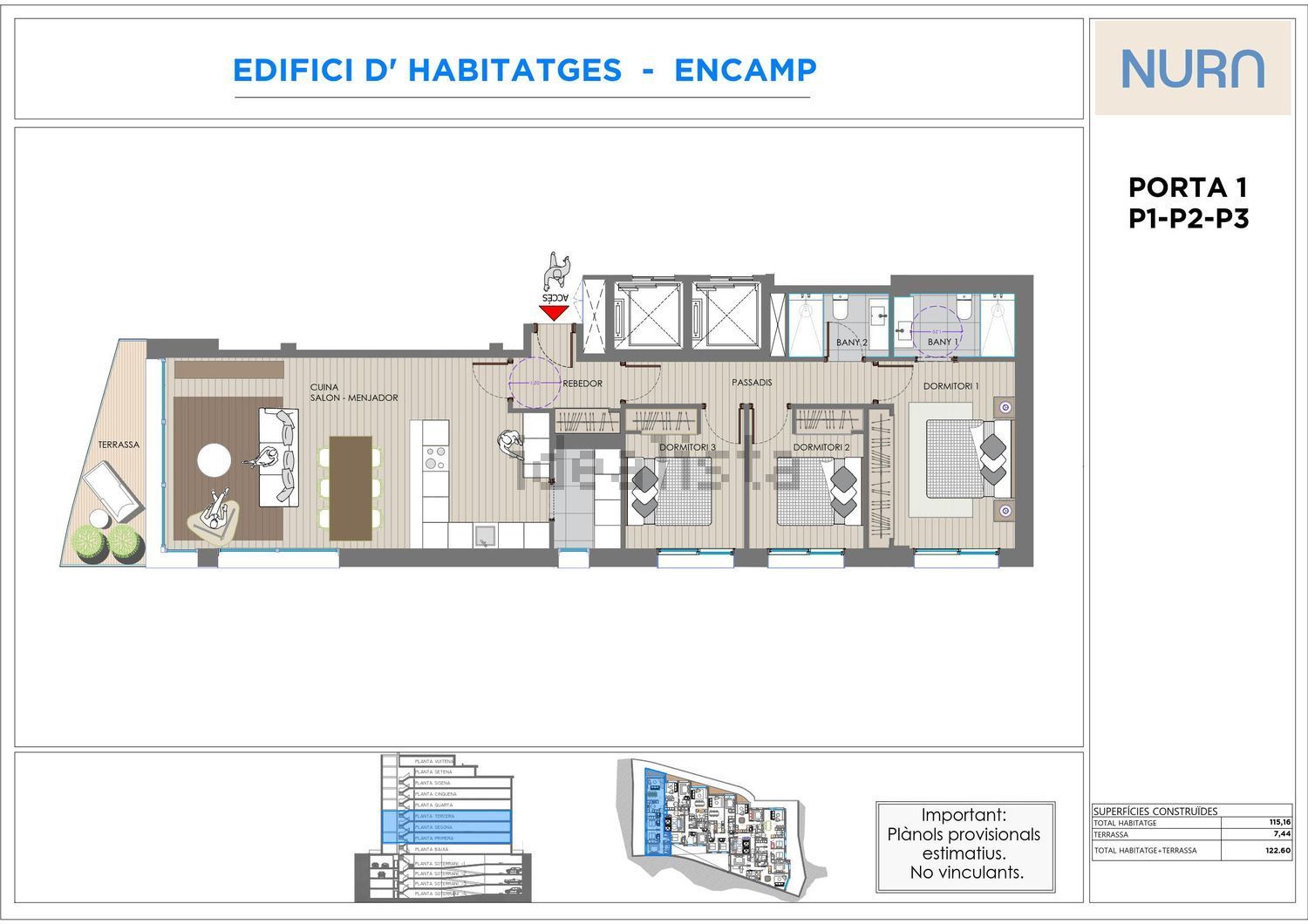 3-bedroom flat for sale in Encamp · 42 of 44