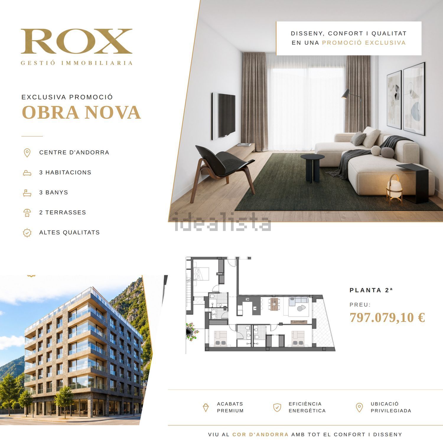 3-bedroom flat for sale in Andorra la Vella · 2 of 60