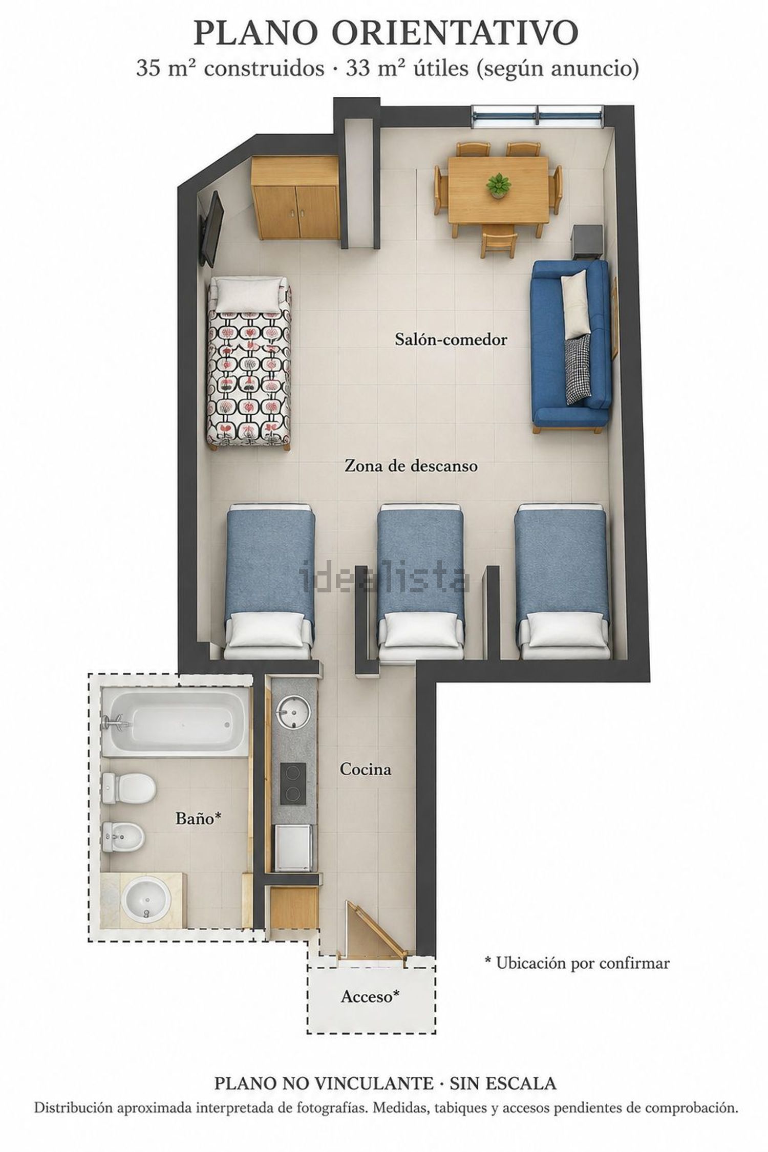 Piso de 1 habitaciones en venta en Pas de la Casa, Encamp · 5 de 11