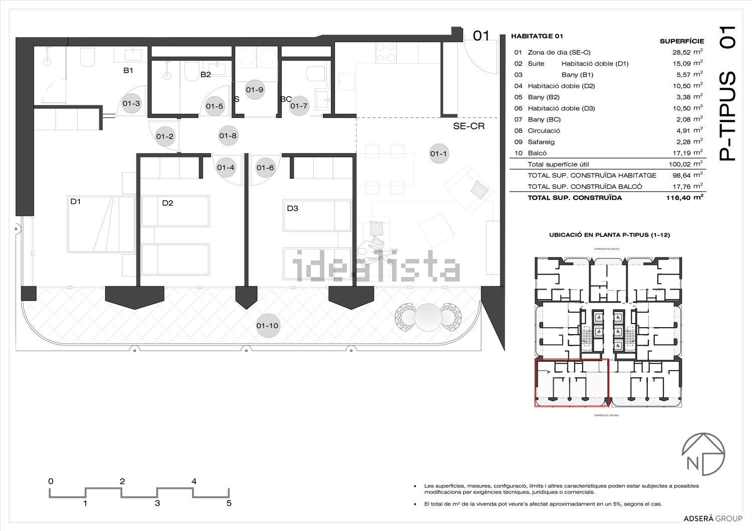 Pis de 3 habitacions en venda a Centro, Andorra la Vella · 43 de 46