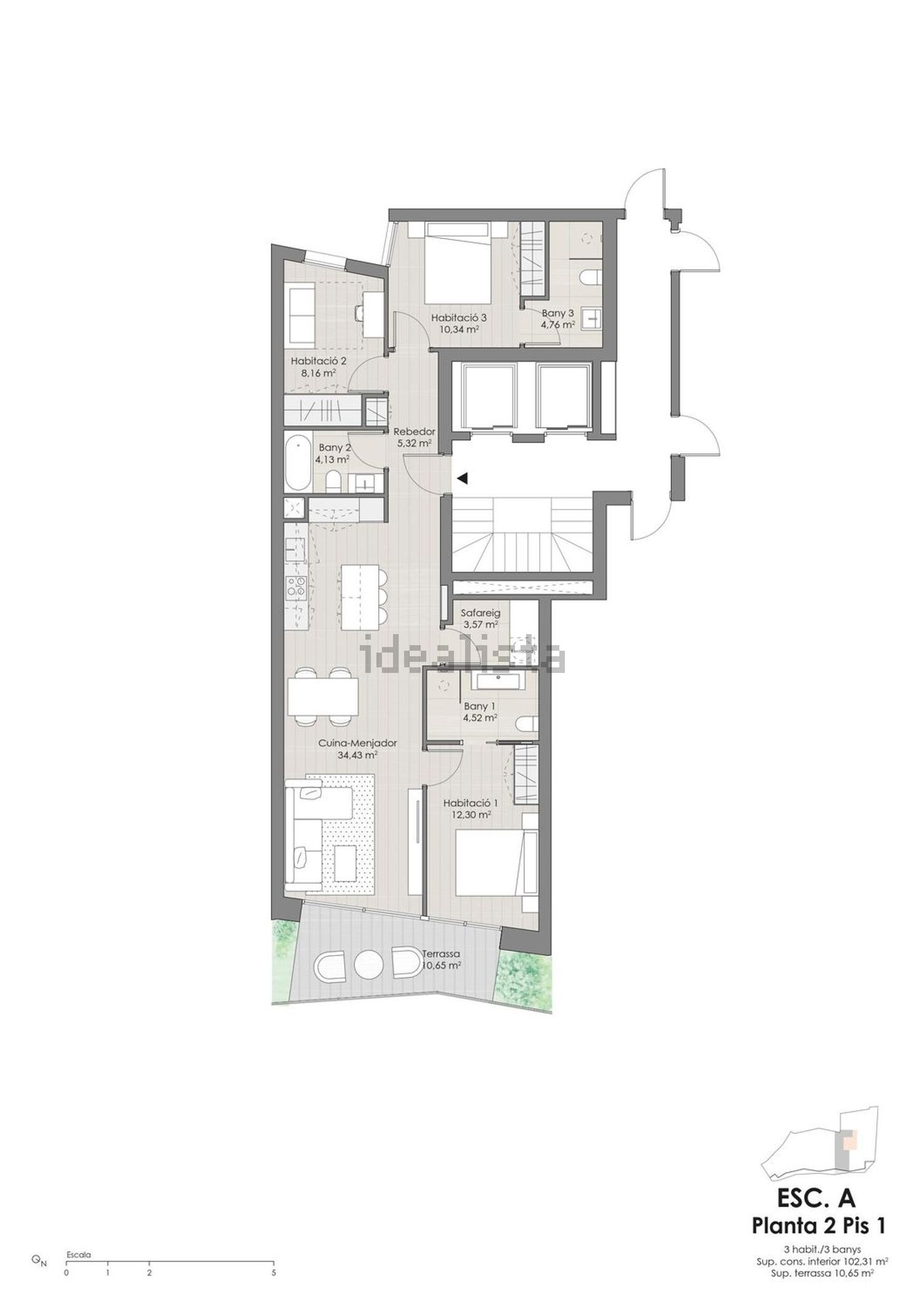 3-bedroom flat for sale in Pal, La Massana · 53 of 60