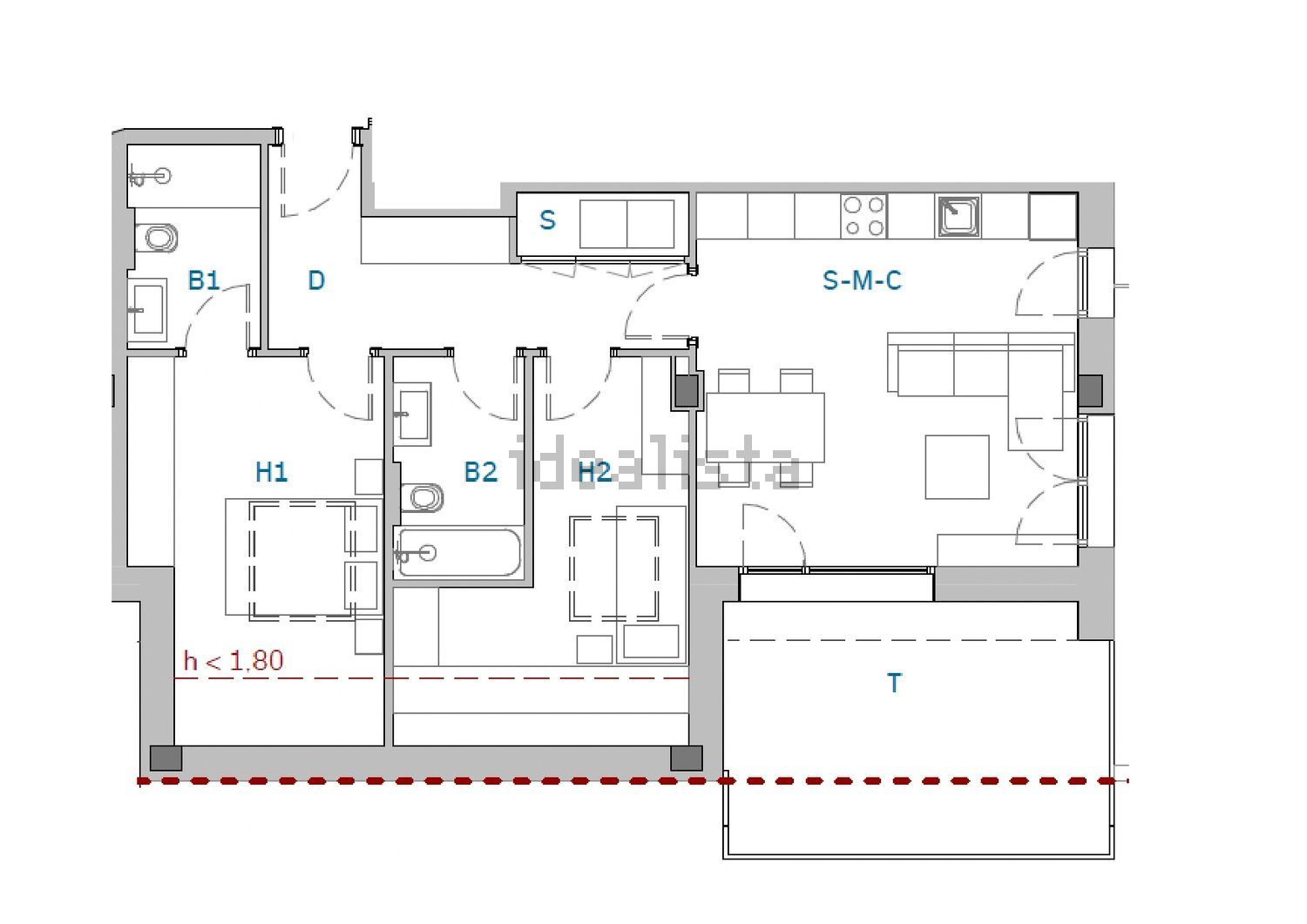 2-bedroom flat for sale in Encamp · 44 of 53