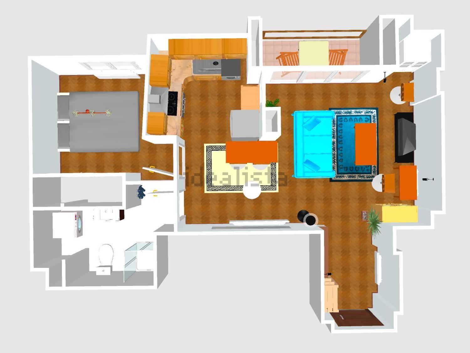 1-bedroom flat for rent in L'Aldosa, Canillo · 22 of 23