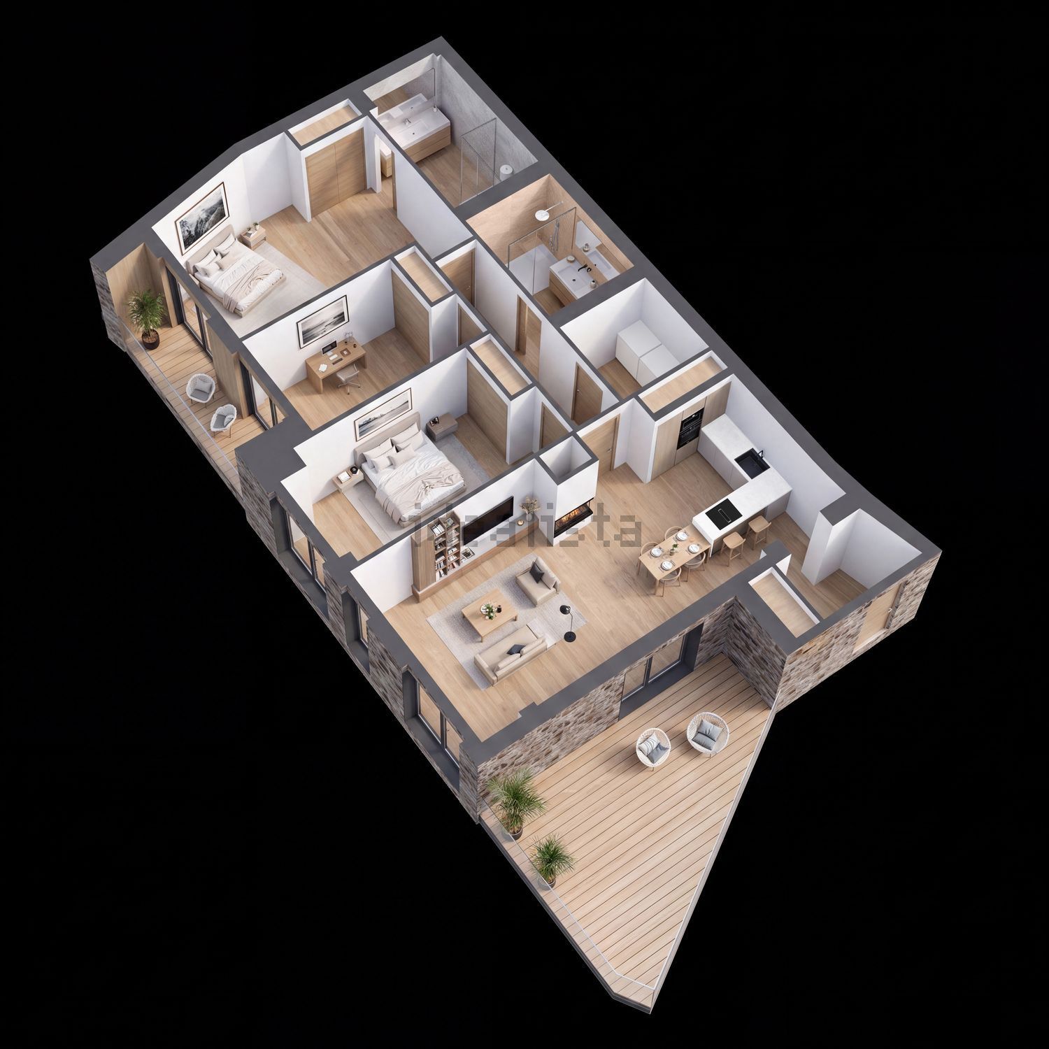 Attique 3 chambres à vendre à El Tarter, Canillo · 8 sur 16