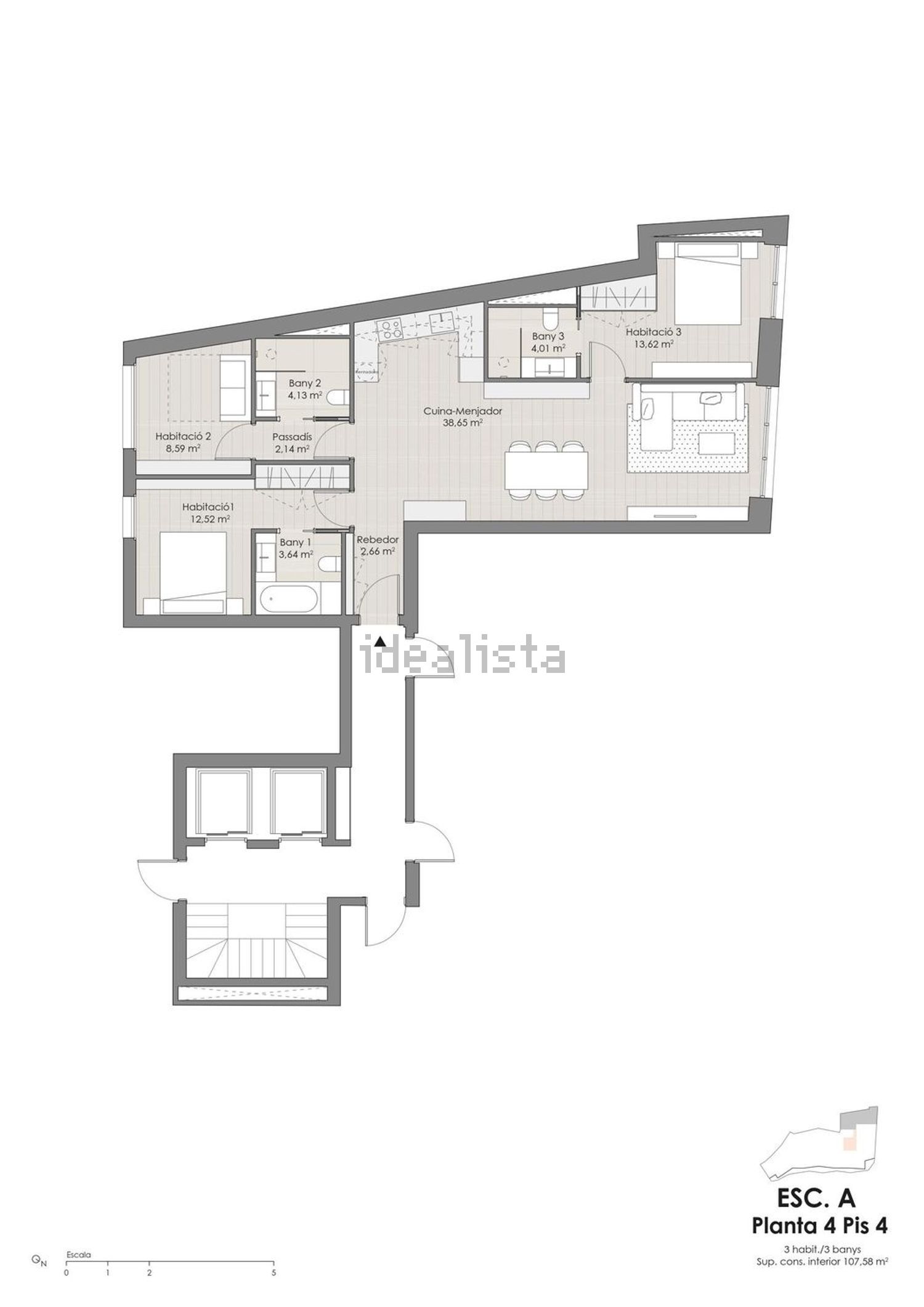 Pis de 3 habitacions en venda a La Massana · 39 de 60