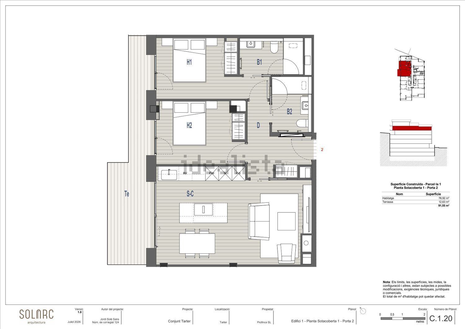 2-bedroom penthouse for sale in El Tarter, Canillo · 7 of 15