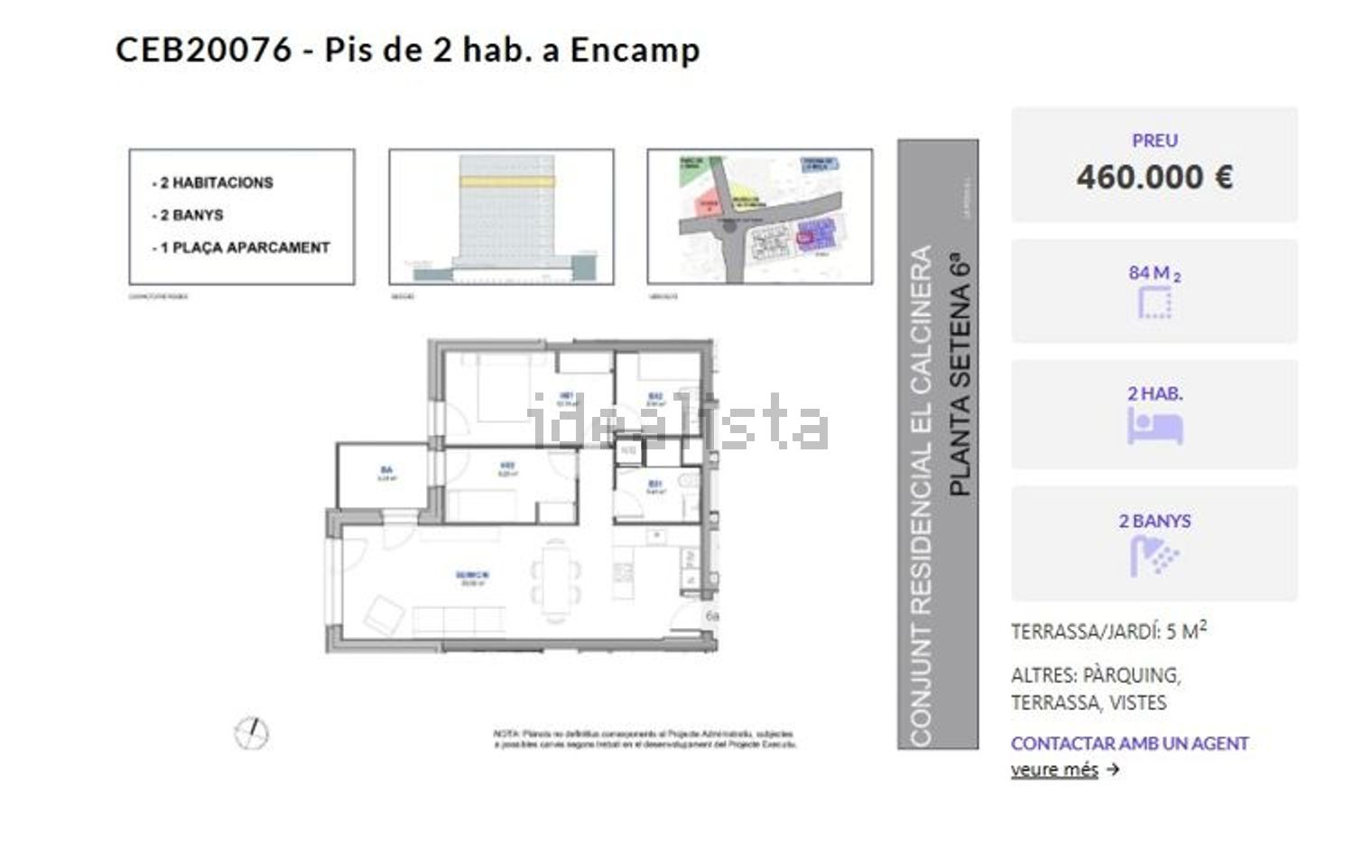 2-bedroom flat for sale in Encamp · 8 of 10