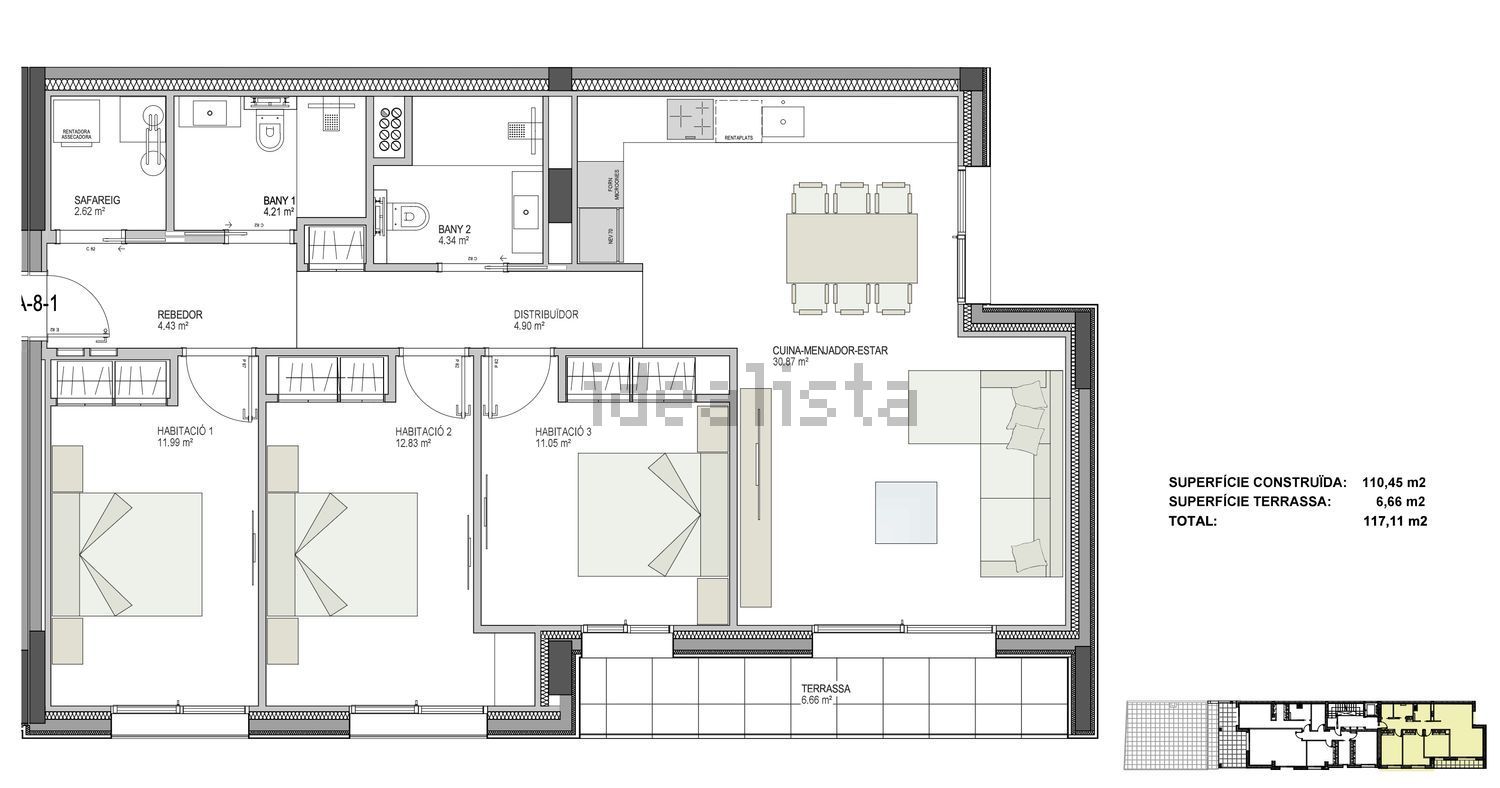 3-bedroom flat for sale in Santa Coloma, Andorra la Vella · 3 of 5