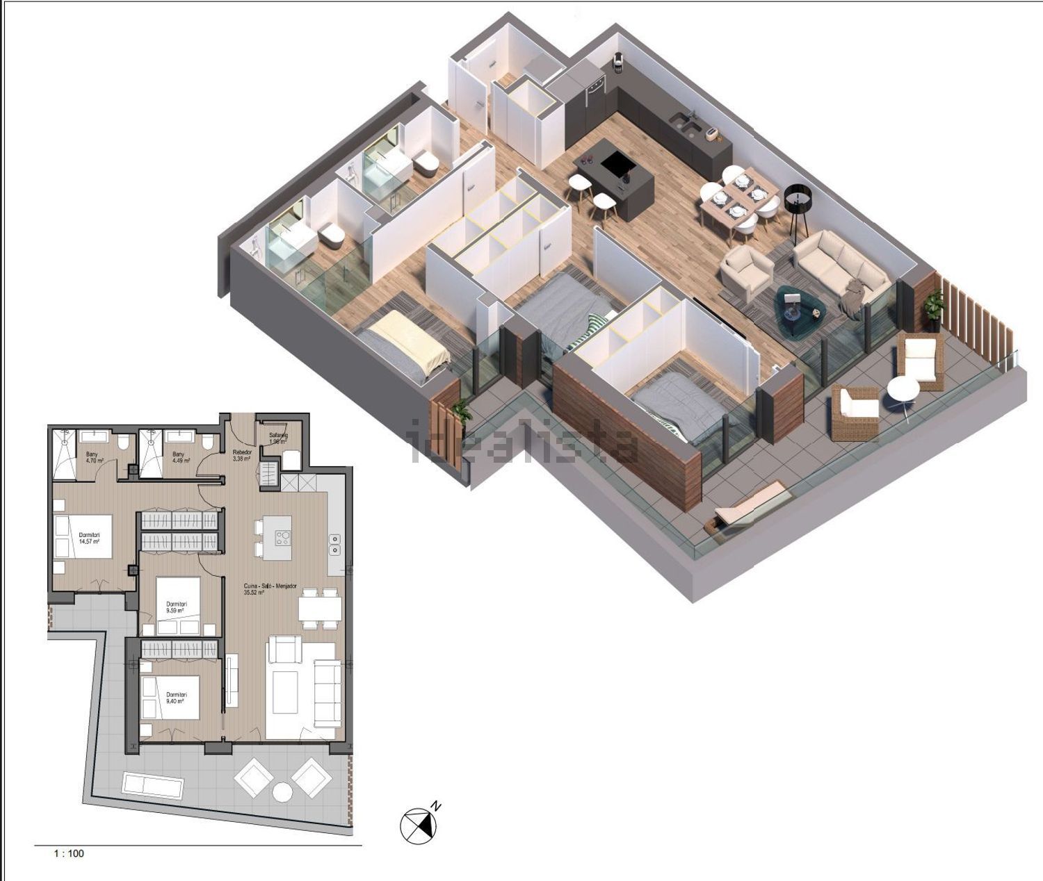 3-bedroom flat for rent in Andorra la Vella · 60 of 60