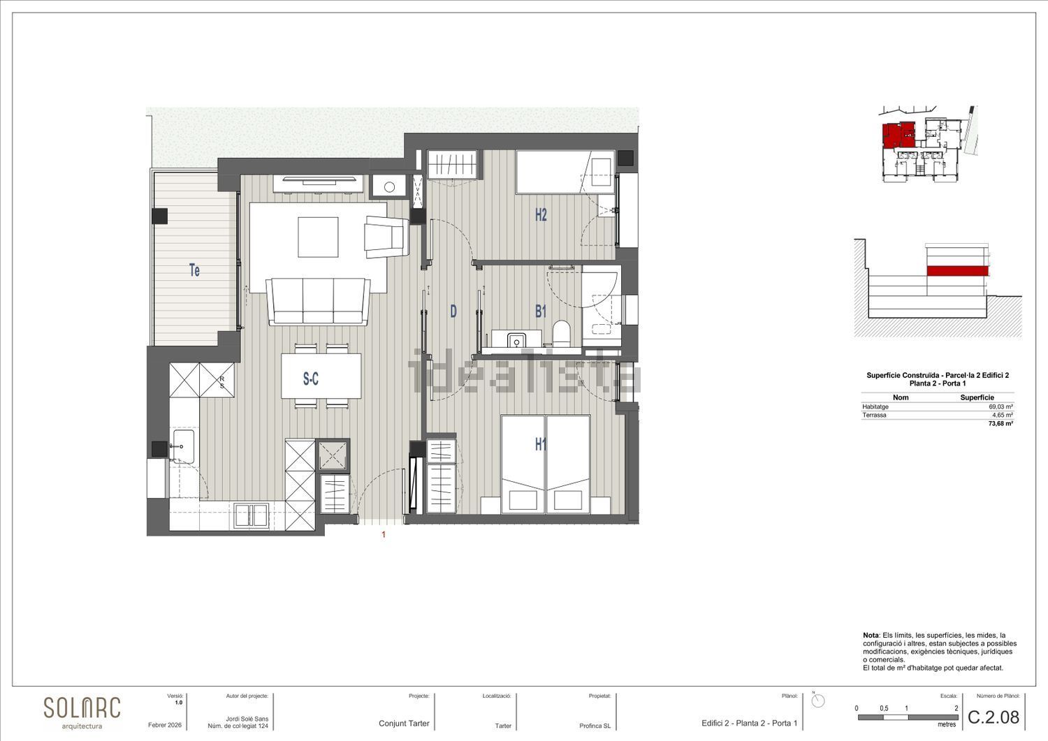 2-bedroom flat for sale in El Tarter, Canillo · 12 of 21
