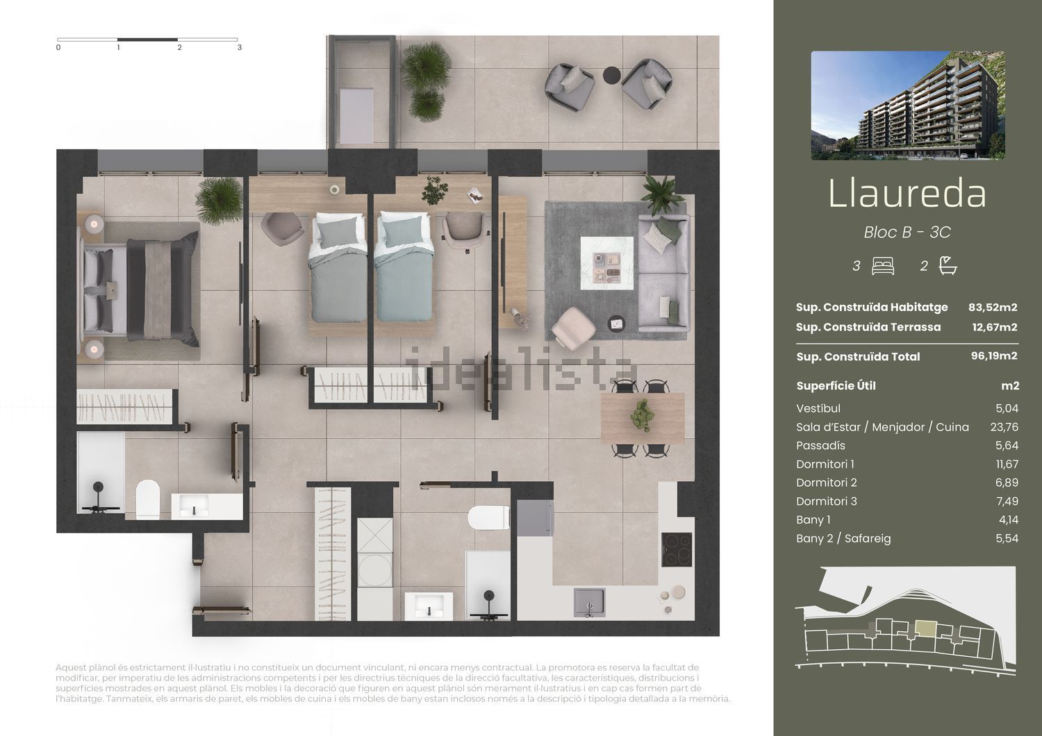 3-bedroom flat for sale in Sant Julià de Lòria · 14 of 16