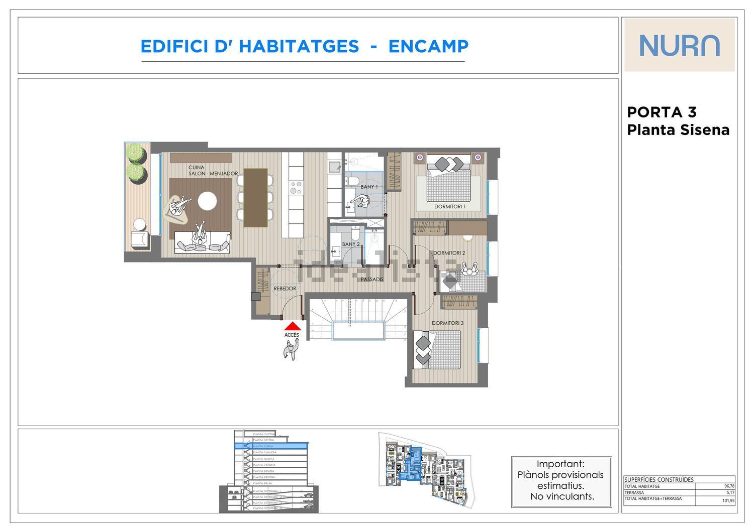 3-bedroom flat for sale in Encamp · 21 of 23