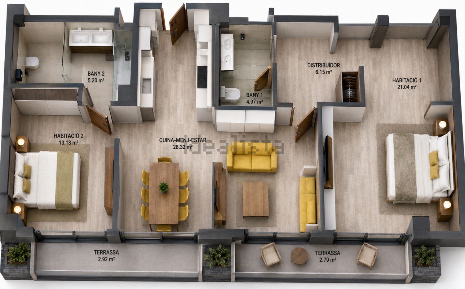 3-bedroom flat for rent in El Tarter, Canillo · 33 of 35