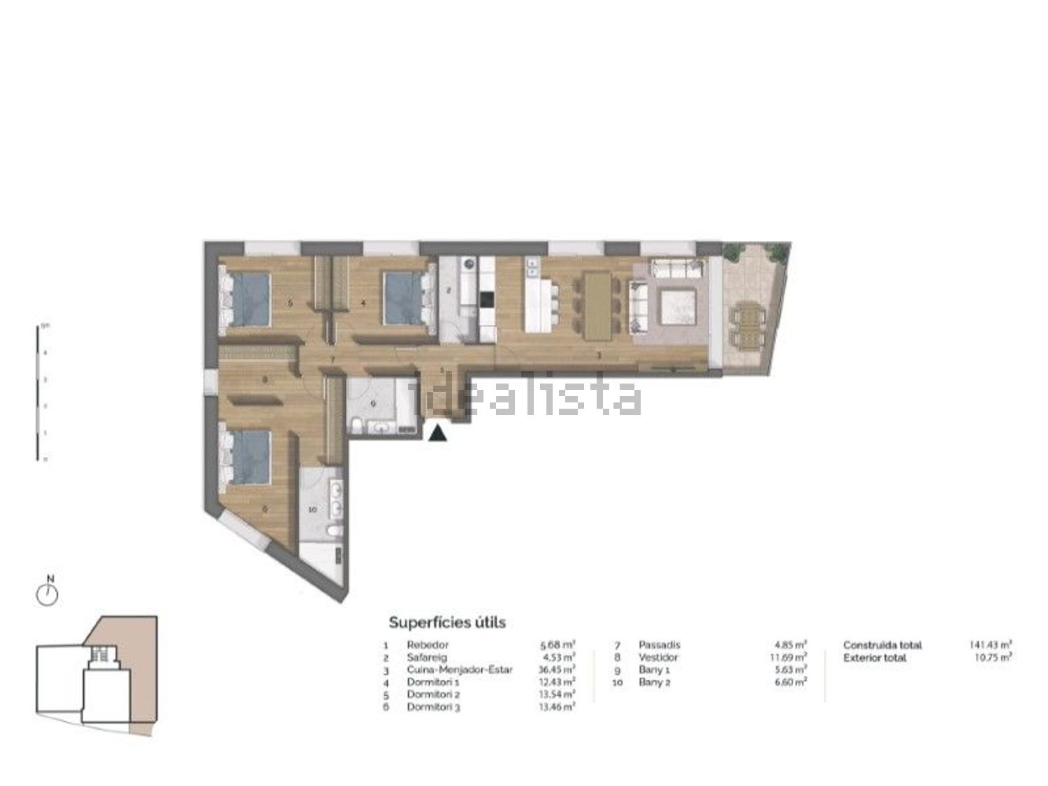 3-bedroom penthouse for sale in Escaldes-Engordany · 42 of 43