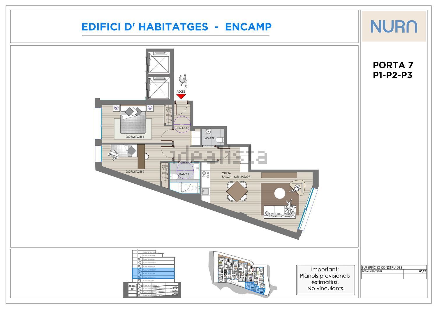 2-bedroom flat for sale in Encamp · 14 of 58
