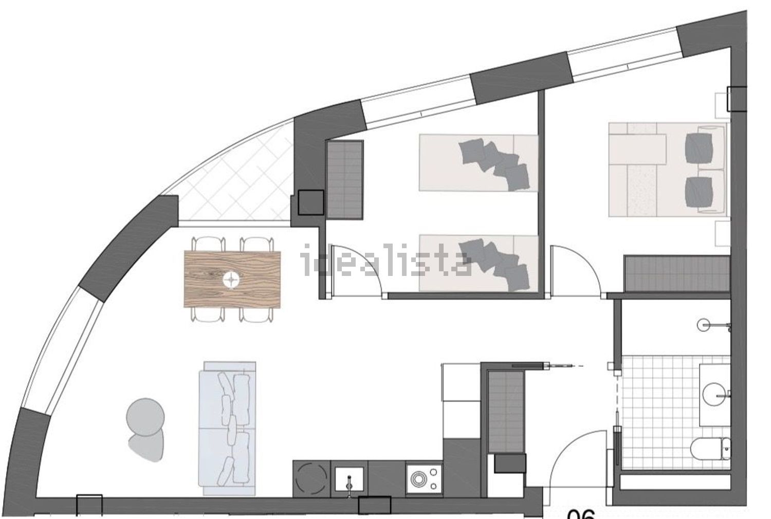 Piso de 2 habitaciones en venta en Andorra la Vella · 10 de 38
