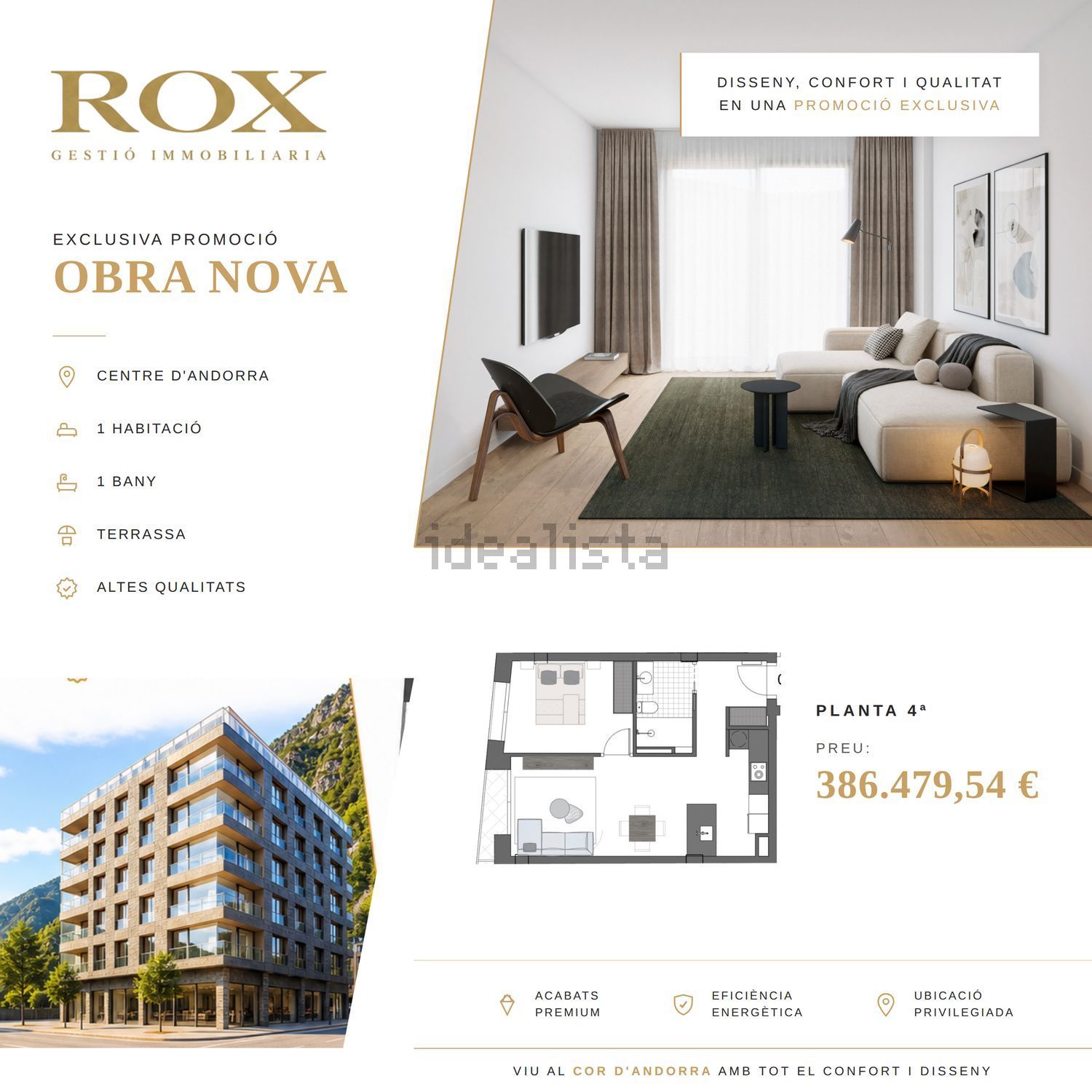 1-bedroom flat for sale in Andorra la Vella · 5 of 60