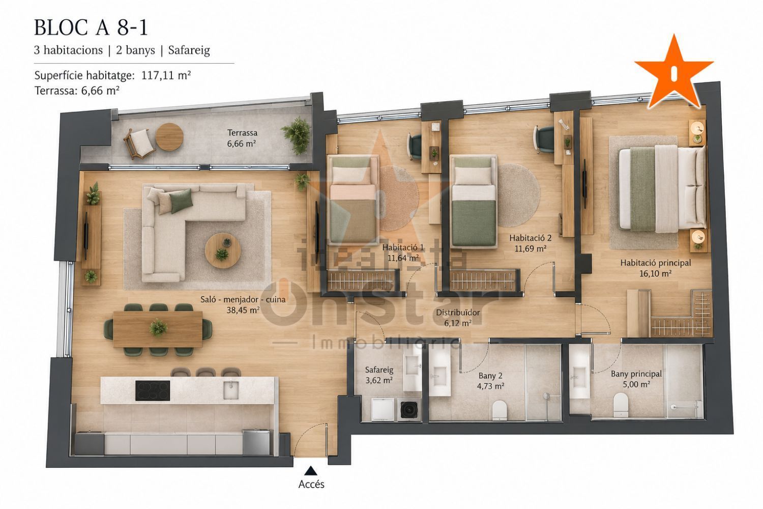 Pis de 3 habitacions en venda a Santa Coloma, Andorra la Vella · 21 de 60