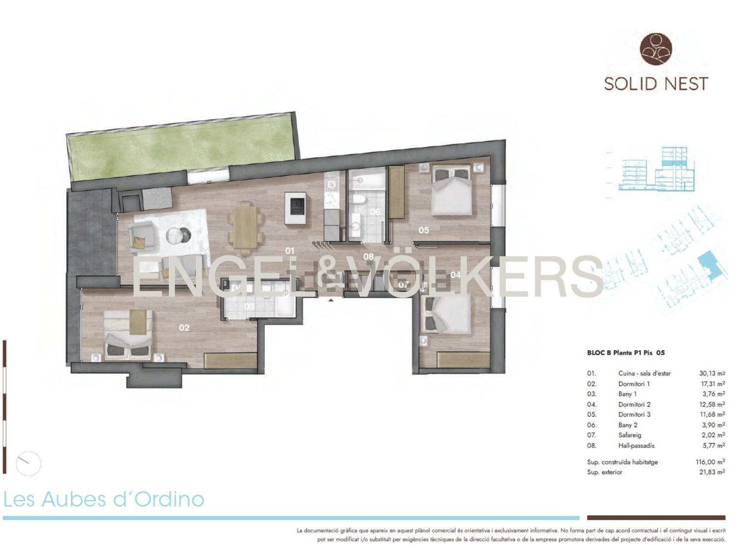 3-bedroom flat for sale in Ordino · 37 of 47