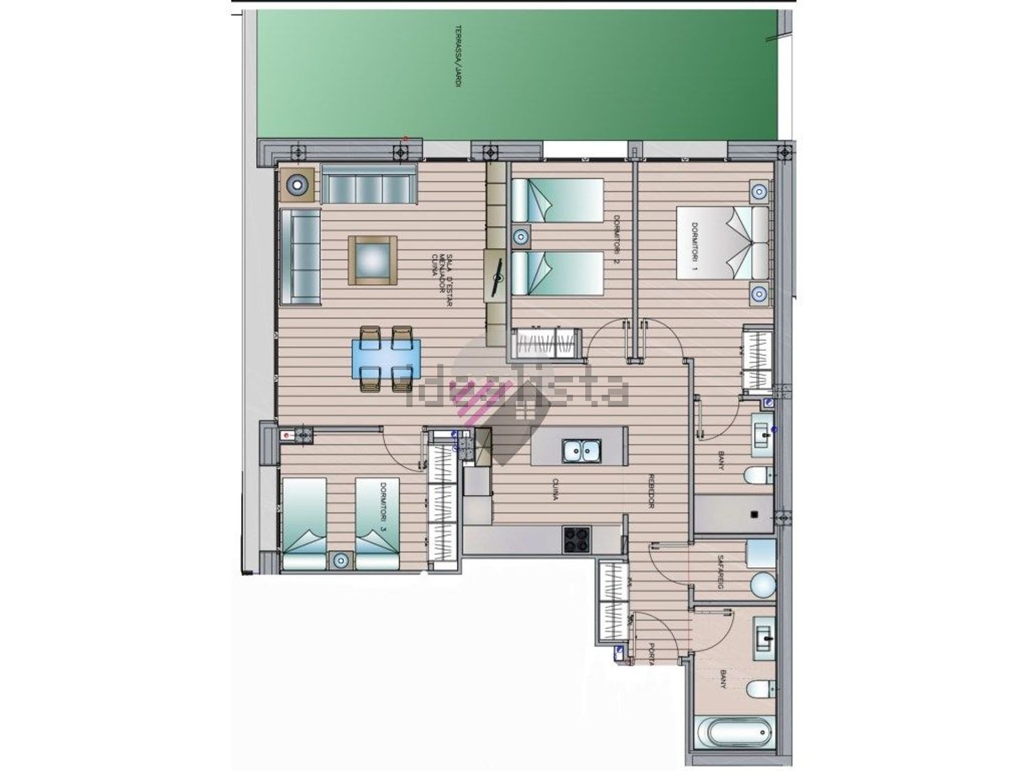 3-bedroom flat for rent in Sispony, La Massana · 36 of 37