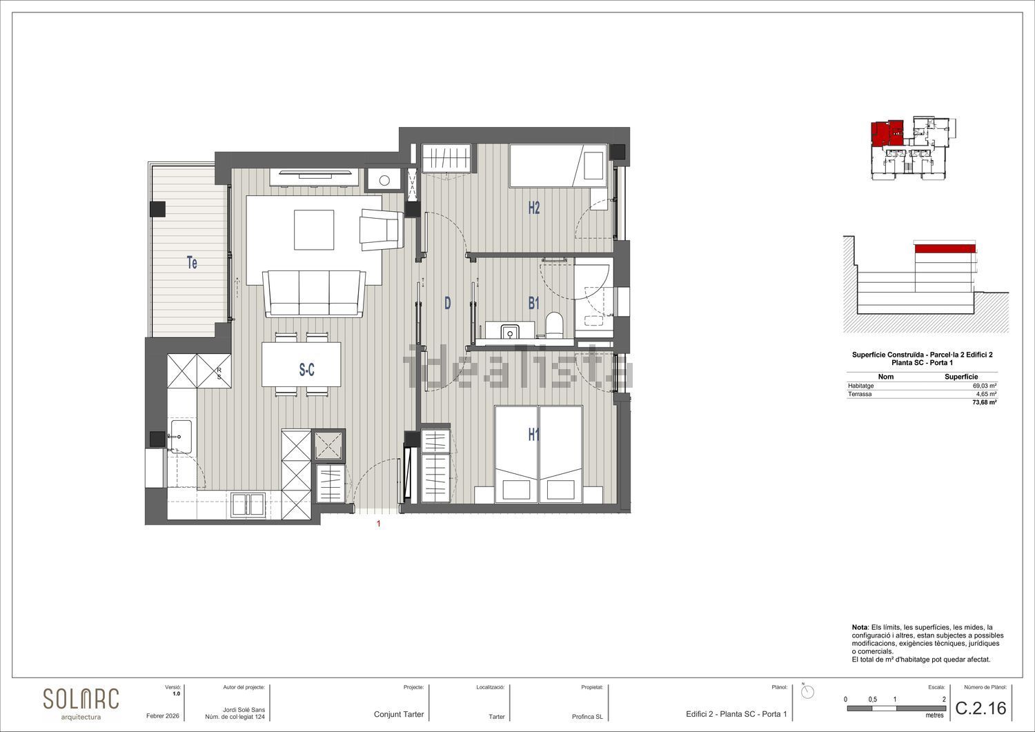 2-bedroom penthouse for sale in El Tarter, Canillo · 52 of 60