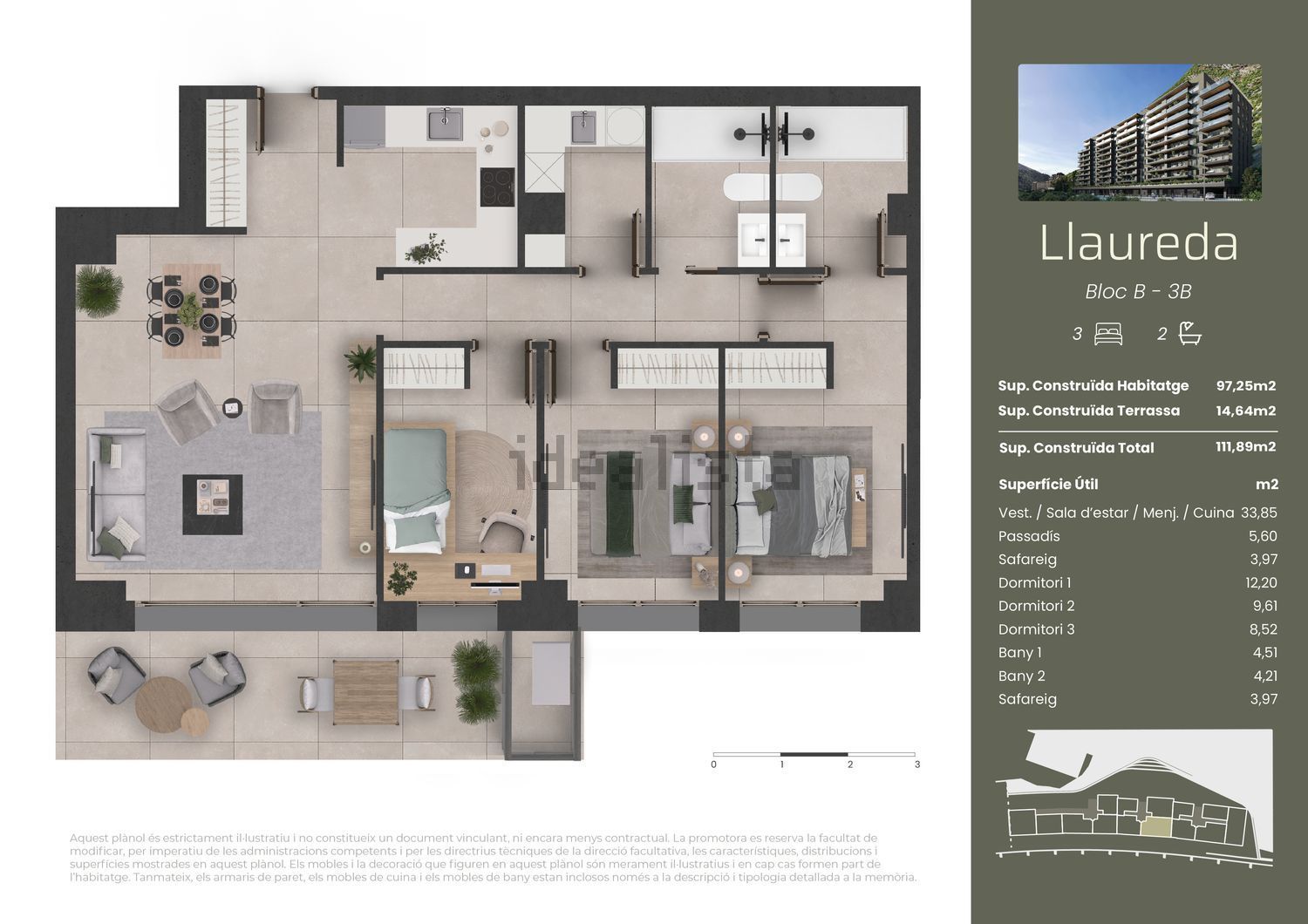 3-bedroom flat for sale in Sant Julià de Lòria · 14 of 16