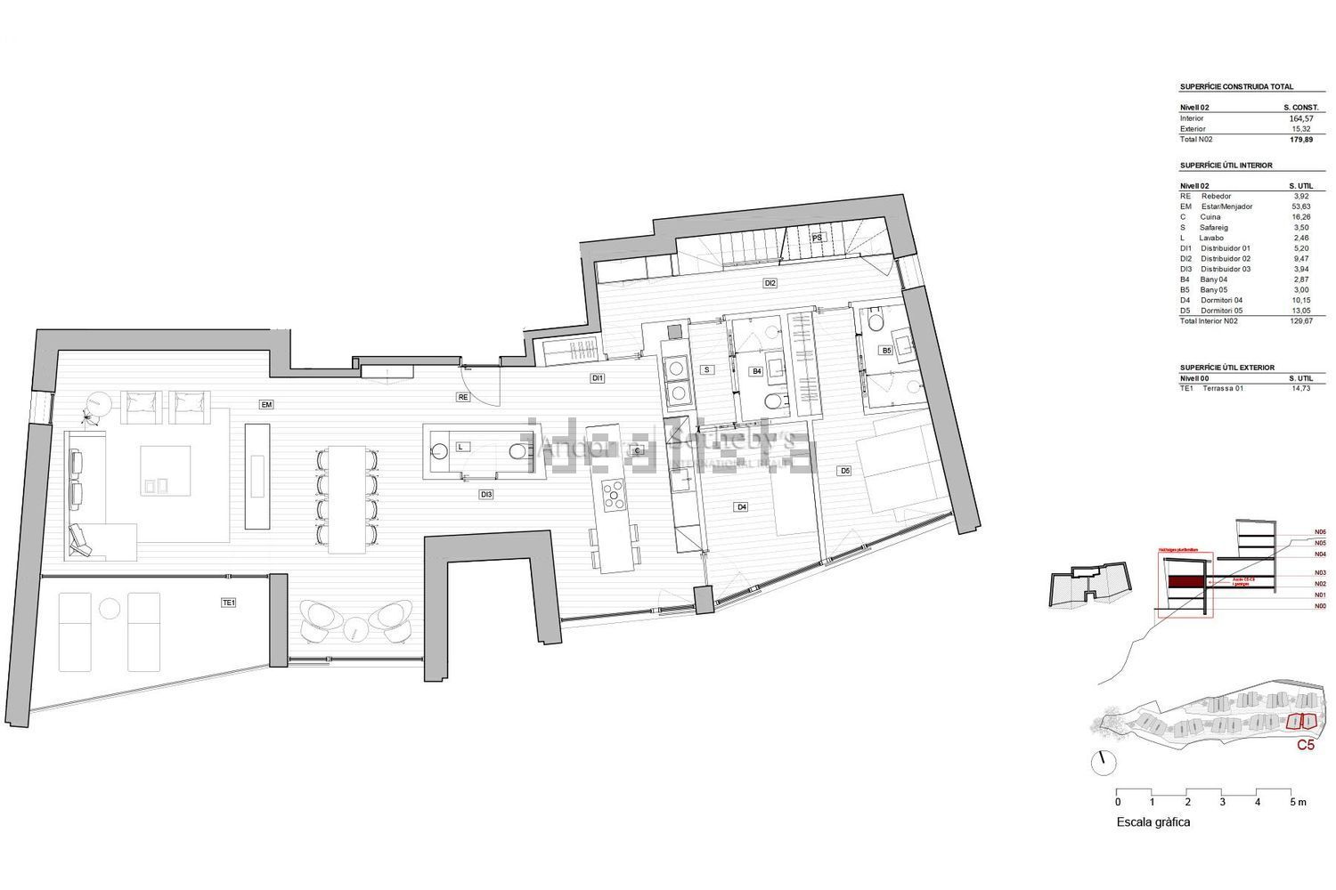 5-bedroom penthouse for sale in Escaldes-Engordany · 55 of 60