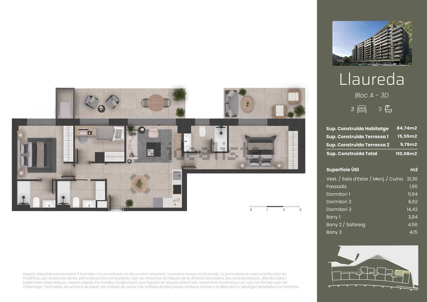 3-bedroom flat for sale in Sant Julià de Lòria · 14 of 16