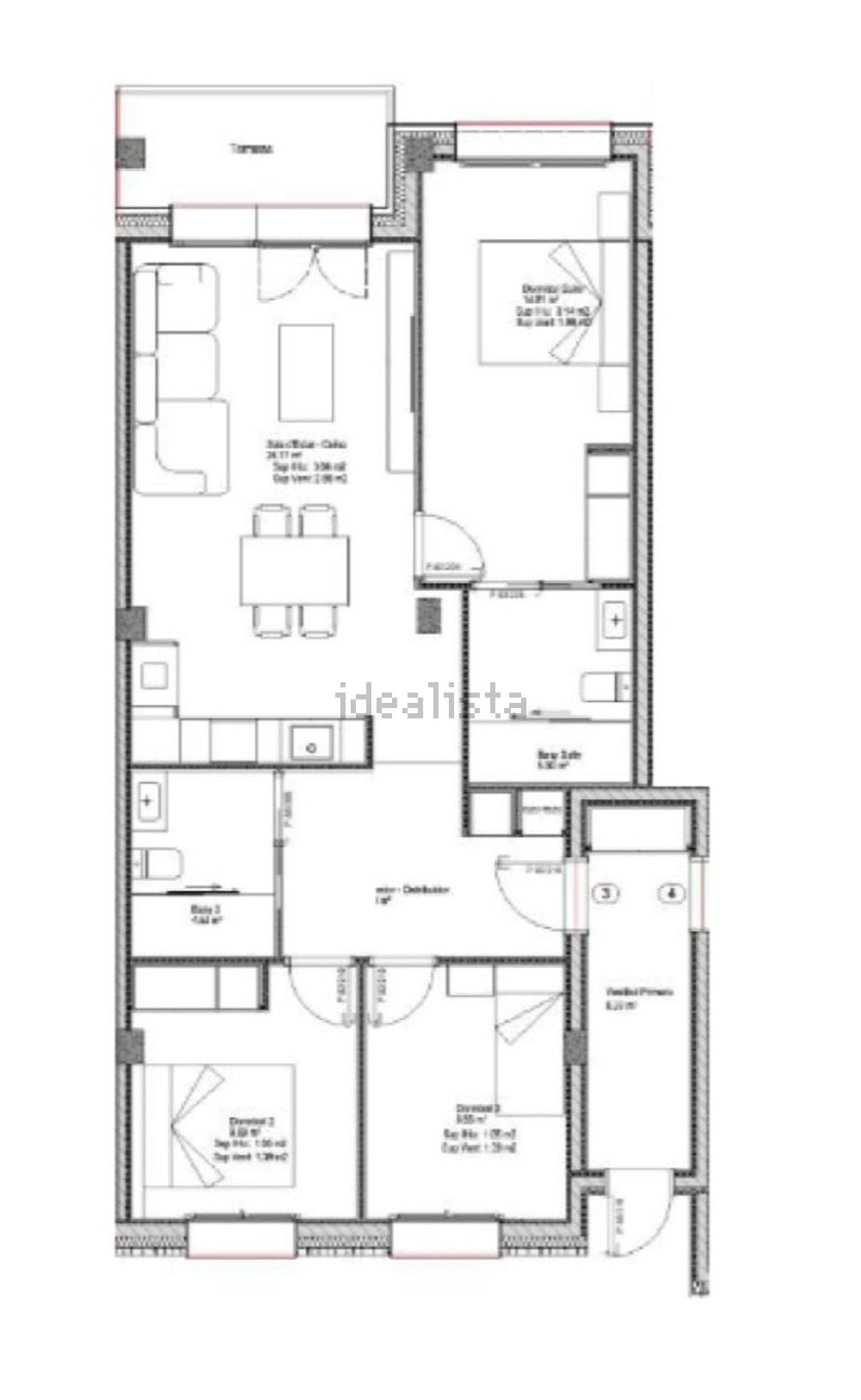 3-bedroom penthouse for sale in Aixirivall, Sant Julià de Lòria · 2 of 4