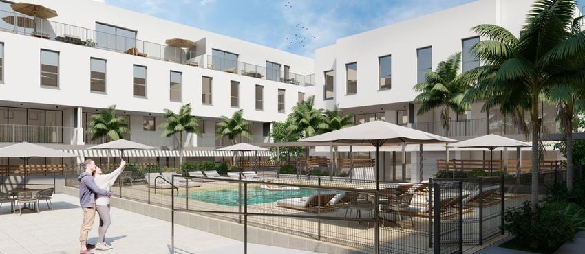 Imagen Piscina de promoción en Calle Barcelona, 5