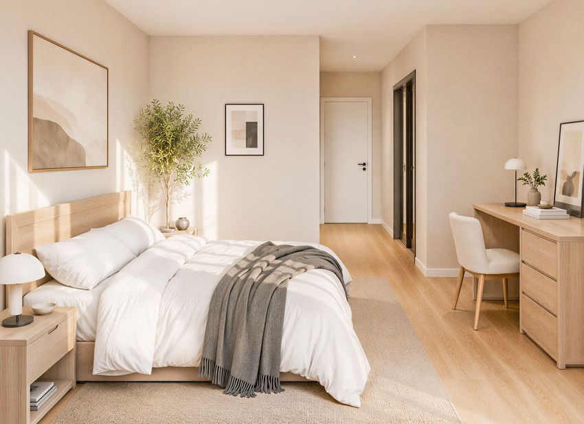 Imagen Dormitorio de  chalet adosado en La Estrecha, 38