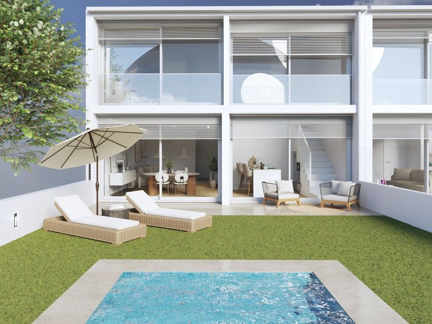 Imagen Piscina de  chalet pareado en Calle Dr. Josep Trueta, 3