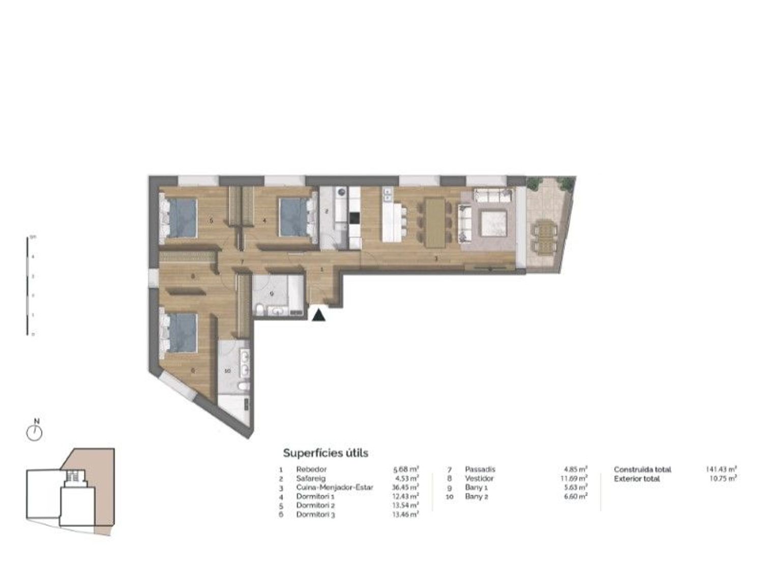 3-bedroom penthouse for sale in Escaldes-Engordany · 43 of 43
